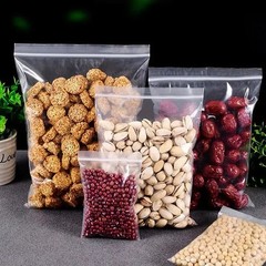 Clear Zip Seal Plastic Bags Jewelry Zipper Top Lock Reclosable Baggies USA