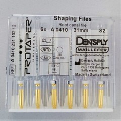 Dentsply Rotary ProTaper Universal Engine NiTi File 31mm S1,S2,F1-F5 6File/pk