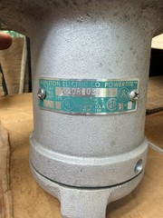 APPLETON ADR6034 Aluminum Powertite Spring Door Receptacle 60 Amp