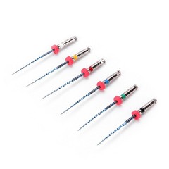 10X Dental V Blue Rotary NiTi Endo Files Root Canal Engine Use 0.06 #15-#40 25mm