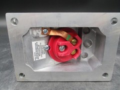 CROUSE HINDS ENRC21201 & ENP5201 20A EXPLOSION PROOF RECEPTACLE + PLUG SET 125V