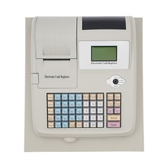 Electronic Pos Cash Register Cashier Machine With Drawer Financial Equipment