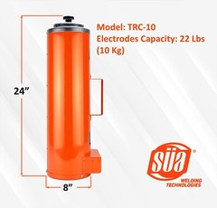 SÜA – Portable Electrode Drying Oven – 22 Lbs (10 Kg) TRC Series – 115 Volts