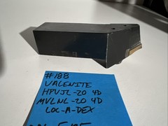valenite HPVJL-20 4D Indexible Carbide Lathe Toolholder MVLNL 5.125OAL 1.25”sha