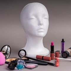 SHANY Styrofoam Model Heads/Hat Wig Foam Mannequin – 11″ Round base – 3 pieces