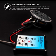 RECOIL TGSP AUDIO Speaker Tester & Polarity Checker, Audio Testing Tool