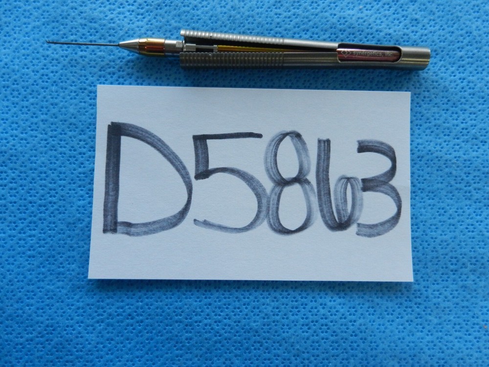 D5863 Synergetics Morris Vertical 20G Opthalmic Scissors 15.5cm 10.24
