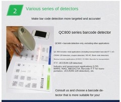Barcode Inspector Printed Packaging Cartons Barcode Quality Inspection Scanner
