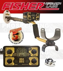 Fisher Goldbug 2 Metal Detector with 6″ Search Coil –great for smaller gold