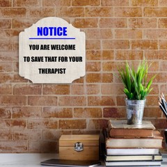 Heritage Plus Notice You Are Welcome To Save That For Your Therapist