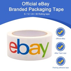 12 rolls 2″x75 yds shipping packaging colour logotapeexpress Official ebay