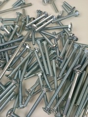 5/16″ Zinc Plated Carriage Bolts Assorted Lengths Bulk Lot 9 Pounds