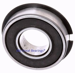 (4) 499502H NR Go Kart seal bearing Snap Ring bearings 99502H-2RS NR 5/8 X 1-3/8