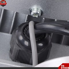 750W Electric Hydraulic Pump 10000 PSI 110V 60Hz 8L Capacity, Single Acting