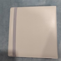 Kpop Binder Photocard White Matte 4-Pocket Page 6 Ring Sakura Sleeves Kpop USA