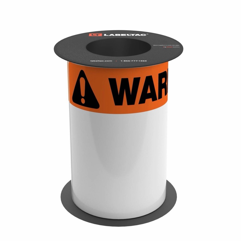 LabelTac LT46WARN Demo Roll 4×6 OSHA Warning Labels 50 Labels New