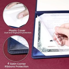 US Citizenship Certificate Holder Naturalization Padded Leatherette Cover