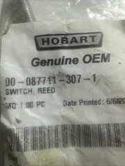 New Oem Hobart 00-087711-307-1 Reed Switch Fitting Mixers MG1532 MG2032