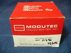Modutec 750 Watts Panel Meter 200uA FS Tegal 11290 ENI 11409 OEM-6 RF Generator
