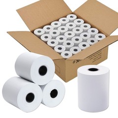 2 1/4 Inch x 85 Ft Thermal Paper POS Cash Register Receipt Rolls 50 PCS