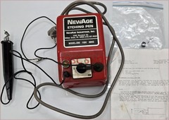 NewAge KT-41 Electric Arc Etching Pen Model-200 110v 60Hz TESTED