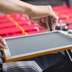 3-Piece Aluminum Screen Printing Frames Set, 110 Mesh, 10×14, 8×12, 6×10 Inches