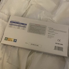 Clean safety Stretch poly gloves 100 pcs size Medium