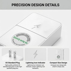 Smartplug Device 4 Pack 90V-250V 30KW Stopwatt Plug-in Home Office 30KW
