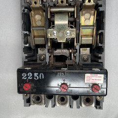 Westinghouse 2602D86G12 225 Amp 3 Pole 600 VAC KAM Frame Mining Circuit Breaker