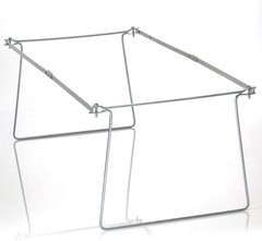 Office File Folder Frame Hanging Letter Size Holder Drawer Cabinet Rack 2 Pack