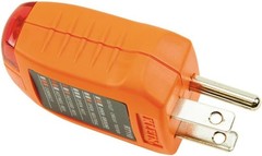 Versatile Hand-Powered Receptacle Tester – Detects Common Wiring Problems Easily