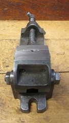 Small Vintage Palmgren No. X1 Tilting Machinist Drill Press Vise USA Tool