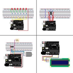 LAFVIN Project Super Starter Kit for R3 Mega2560 Mega328 Nano with Tutorial…
