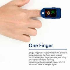 Finger Tip Pulse Oximeter Meter SpO2 Oxygen Saturation rate Heart Blood Monitor