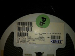 4000 pcs. KEMET C0805C154K3RAC7800 150N 0.15uF 25V 20% X7R Capacitor SMD 0805
