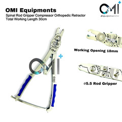 Top-Quality Spine Rod Holding Plier Forceps – Surgical Rod Gripper Instrument OM
