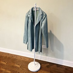 Garment Hanger Stand Floor Counter Jacket Blouse Sweater Shirt DisplayAdjustable