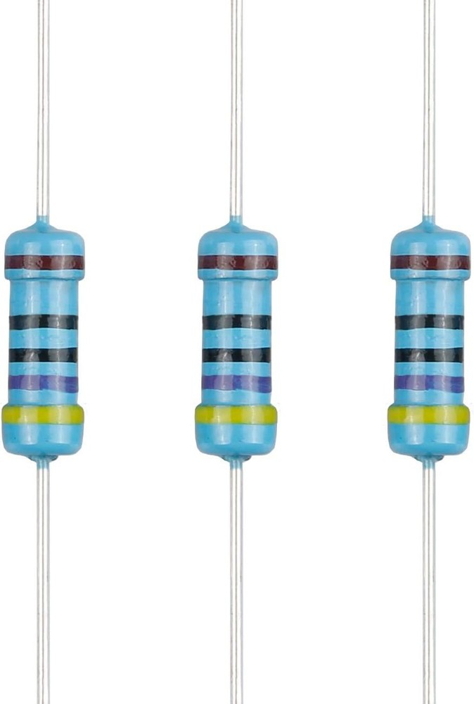 470 ohm Resistor 1/2 Watt 0.5W Metal Film Fixed Resistor 1 Tolerance 100pcs