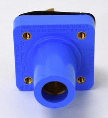 Marinco Bates CL40FRB-BB-D Advance Devices CL Panel Mount Bar Female Blue New