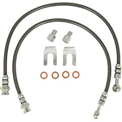 Stainless Extended Length Front Brake Line for Lift for Ford 09 -18 F-150 F150