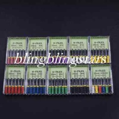 Dental Endodontic Endo Niti Nickel Titanium Root Canal File H-FILES 21/25/31mm