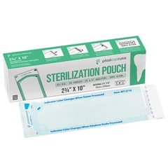 4000 Self Sealing Sterilization Pouches, 2.75″ x 10″, Sterilizer Bags Autoclave