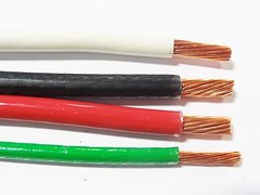 120′ EA THHN THWN 8 AWG GAUGE BLACK WHITE RED COPPER WIRE + 10 AWG GREEN