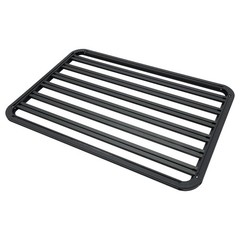 63×43 Universal Aluminum Platform Flat Roof Rack 330lbs Car Top Cargo Carrier