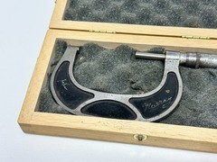 Geo Scherr Co. New York USA 3-4” Outside Micrometer