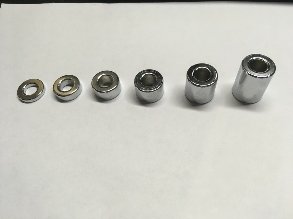Chrome Steel Spacers 3/8″ Midwest Fastener Assorted Lengths