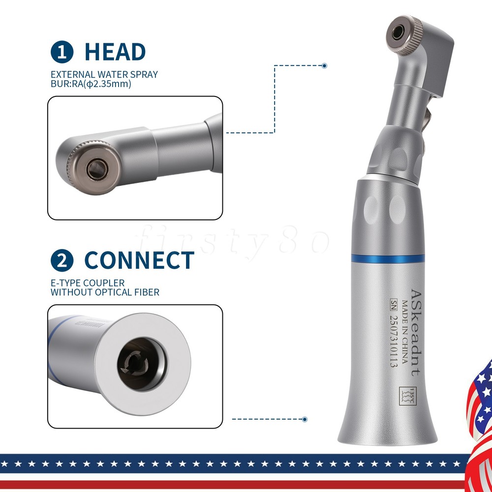 NSK Style Dental Pana Max LED High Low Speed Handpiece Air Turbine kit 2/4 Hole