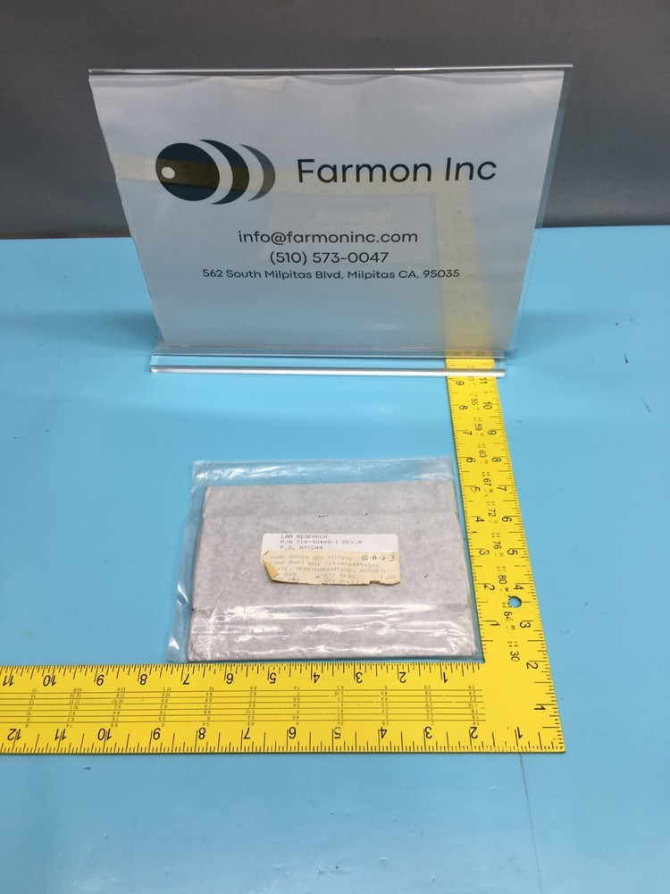LAM 714-090449-001 PLATE, MODEM-MOUNTING, AUTOETC, 714-90449-1, 129830