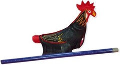Handmade Synthetic Leather Dummy for Roosters/Mona para GALLOS