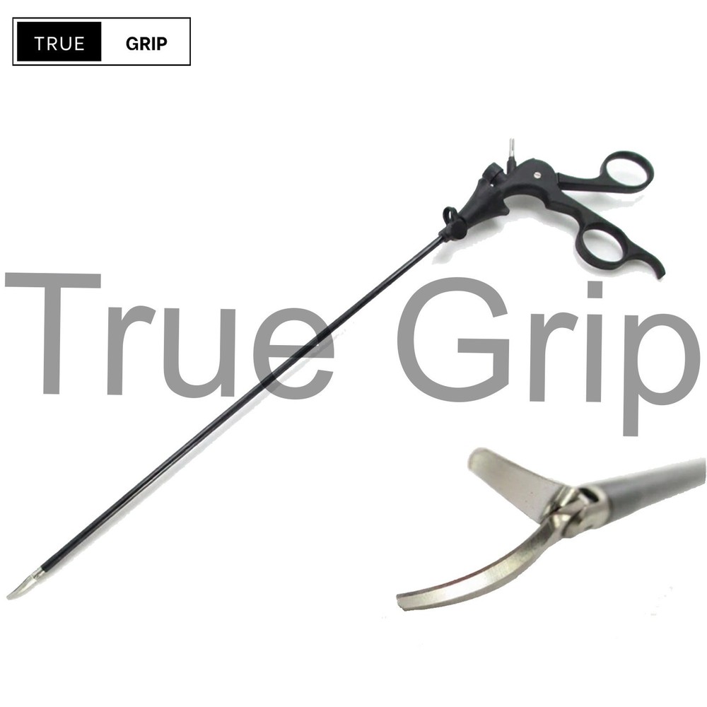 5mm Laparoscopic Curved Scissors | 330mm Double-Action Laparoscopy Tool